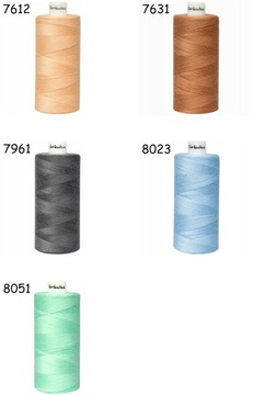 НИТЬ LuxTextil НИТЬ НА ТАЛИИ 80Е ДЛЯ МАШИННОЙ ШВЕЙКИ, РУЧНОЙ ОВЕРЛОК, ПРОЧНЫЙ