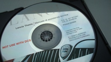 Руководство по ремонту Lancia Thesis на компакт-диске Lancia Thesis 03/2002 руководство по ремонту