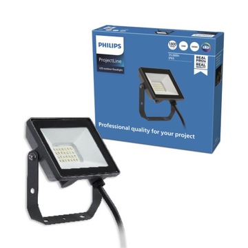Naświetlacz LED Philips Projectline 20W 3000K 1800lm IP65 czarny