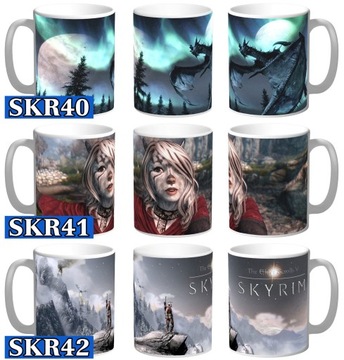 КРУЖКА The Elder Scrolls V: Skyrim Подарок + имя БЕСПЛАТНЫЙ КАРТОН ДЛЯ ФАНАТЕЛЯ