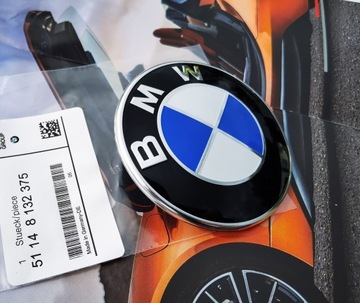 NOVÝ LOGO ZNAKY BMW E61 TRVANLIVÝ Z ZÁRUKA 82MM