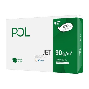 PAPIER KSERO POLJET A4 90 G/M2 250 ARK. 1 RYZA