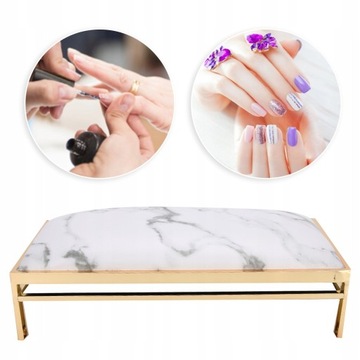 PODKŁADKA PODPÓRKA POD DŁOŃ MANICURE KOLOR MARMU