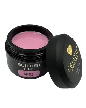 Builder Gel #53 CRYSTAL PROFESSIONAL, 30ml żel budujący