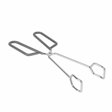 Metalowe SZCZYPCE DO GRILLA MIĘS szczypce KUCHENNE