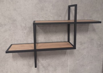 ПРЕСТИЖ ЛОФТ ПРОМЫШЛЕННАЯ ПОЛКА 101x66 см ДУБ