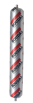 SOUDAL SILIRUB 2 SILIKON NEUTRALNY BIAŁY 600 ml