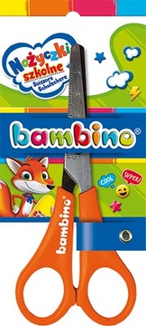 БАМБИНО - ШКОЛЬНЫЕ НОЖНИЦЫ С ПРАВИЛОМ