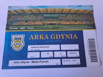 ARKA GDYNIA - WARTA POZNAŃ 23-07-2011