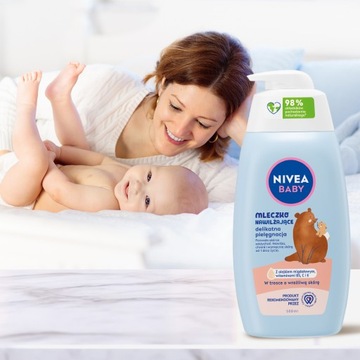 NIVEA BABY Нежное увлажняющее молочко для детей и младенцев 2 x 500 мл