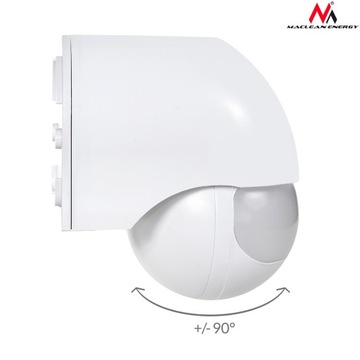 Sensor czujnik ruchu 180st. biały do LED zew./wew.