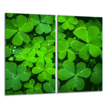 SZKLANA PŁYTA OCHRONNA NA KUCHENKĘ 30X52 ZIELONA 7w1