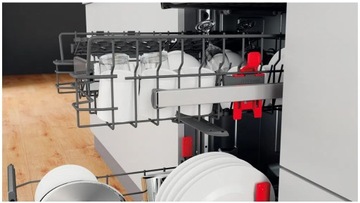 Посудомоечная машина Whirlpool WSBO3O34PFX 10 комплектов 45 см 3 корзины