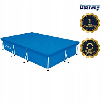 КРЫШКА для БАССЕЙНА С БАССЕЙНОМ 300x201см BESTWAY 58106