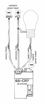 МИНИ-ДАТЧИК ДАТЧИК ДВИЖЕНИЯ 360° СВЕТОДИОДНЫЙ ЗОНД СУМЕРКИ PIR-ДАТЧИК 12–24 В постоянного тока