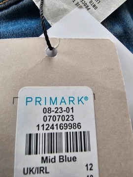 Primark szorty spodenki jeansowe niebieskie 40