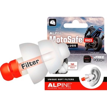Беруши/затычки для ушей ALPINE MotoSafe Race