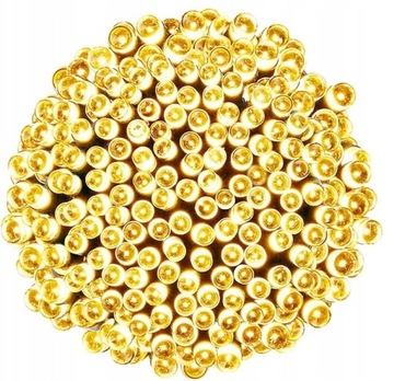 Oświetlenie choinkowe lampki 300 LED programator - białe ciepłe 22metry