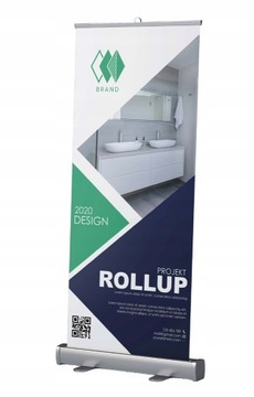 PROFESJONALNY PROJEKT GRAFICZNY roll up rollup
