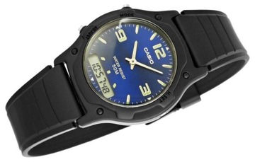 Zegarek Casio AW-49HE-2AVDF Dual time