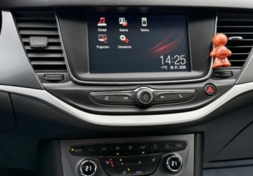 Opel Astra K Hatchback 5d 1.4 Turbo 150KM 2019 Opel Astra Automat, salon Polska, podgrzewane fotele i kierownica 1.4 150KM, zdjęcie 10