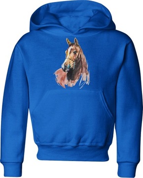 BLUZA Z KONIEM MŁODZIEŻOWA DLA DZIECI KONIK 152 DZIECIĘCA CHŁOPIĘCA