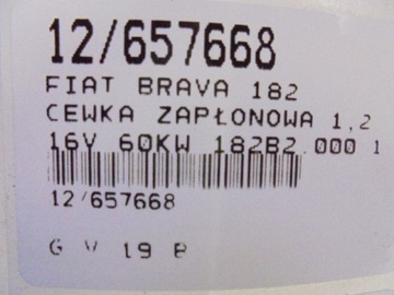 BRAVA CÍVKA ZAPALOVACÍ 1,2 16V