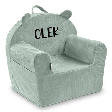 FOTELIK PIANKOWY DLA DZIECKA CHŁOPCA DZIEWCZYNKI PUFA PUFKA SOFKA PREZENT