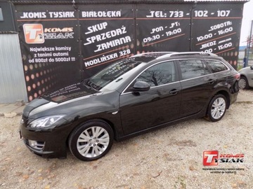 Mazda 6 II Kombi 2.0 MZR 147KM 2009 Mazda 6 BIALOLEKA 2.0 Benzyna (147 KM), 2009 r. produkcji KOMIS TYSIAK