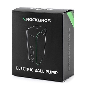 Mini pompka kompresor do piłek z akumulatorkiem, Rockbros Mocna 20 PSI