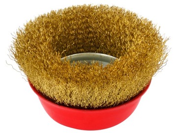 ЩЕТКА ДЛЯ МАСЛА ЛАТУННАЯ ПРОВОЛОКА M14 125 мм ЛАТУННАЯ ПРОВОЛОКА