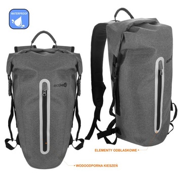 ЛЕГКИЙ ВОДОНЕПРОНИЦАЕМЫЙ РЮКЗАК ACTIVEU ДЛЯ ВЕЛОСИПЕДНЫХ ВЕЛОСИПЕДОВ 18 ЛЕТ