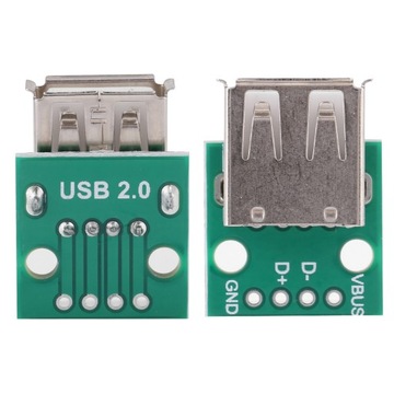 МОДУЛЬ DIP-АДАПТЕРА USB-A 10 ШТ.
