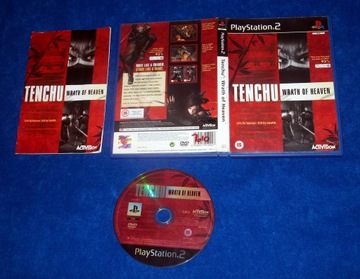 TENCHU WRATH OF HEAVEN PS2 PLAYSTATION 2 PREMIEROWA WOJOWNICY NINJA 3 X ANG