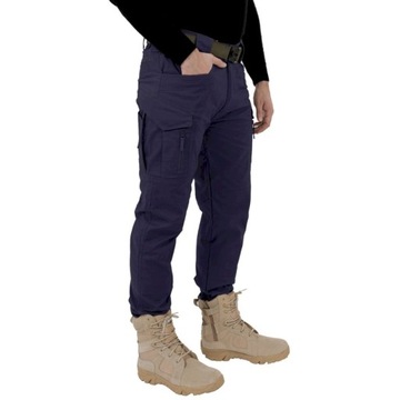 Spodnie Bojówki Taktyczne Texar Elite Pro 2.0 Micro Ripstop - Navy Blue XL