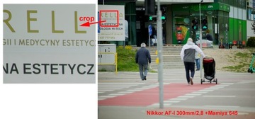 Nikkor AF-I 300mm/2,8 do Mamiya 645 AF Phase One GFX Canon Sony, sample