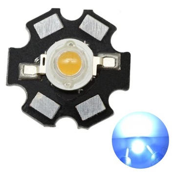 Dioda LED Epistar White 20000k 1W Biały