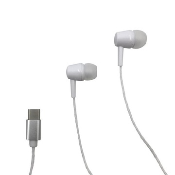 Słuchawki z mikrofonem MT MAGICSOUND USB-C Białe