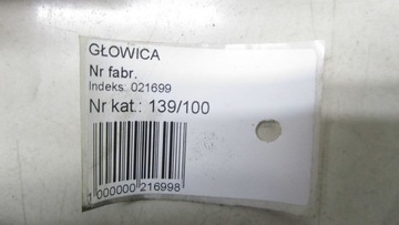 KIA VENGA 1.4D HLAVA KPL D4FC 10-17