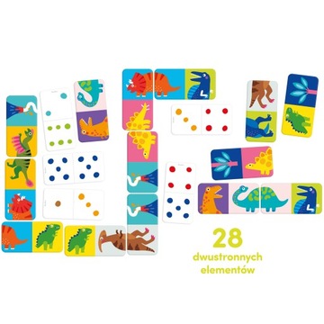 CzuCzu DOMINO Игра Динозавры 2+