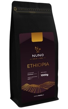 KAWA NUNO GOLD ETIOPIA ŚWIEŻO PALONA 72H 1KG KRAFT