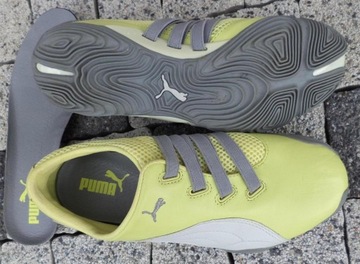 Кроссовки PUMA Sildre Factory VMC КОЖА оттенок LIME 37