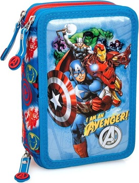 Marvel Avengers piórnik z wyposażeniem