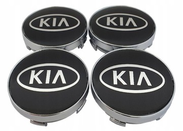 KIA DEKIELKI KAPSLE DEKLE DO ALUFELG 60mm/56mm kpl