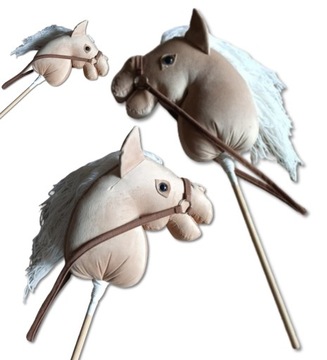 Koń Hobby Horse Koń na kiju GŁOWA KONIA Konik na patyku Prezent dla dziecka