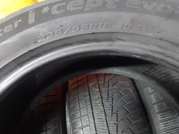 Hankook Winter i*cept evo2 SUV W320A 235/55R18 104 V диск, усиление (XL)