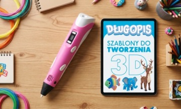 3D РУЧКА НАБОР ДЛЯ ДЕТЕЙ 3D ПРИНТЕР + КАРТРИДЖИ 260 МЕТРОВ + ШАБЛОНЫ