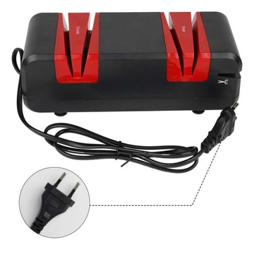 Электрическая точилка для ножей мощностью 50 Вт с тремя запасными дисками.