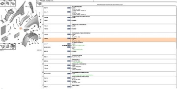 ASO NEBO VÝZTUHA PEUGEOT 5008 7120RP 9684022380