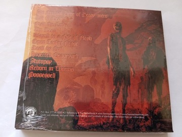 ENTRAILS Фольгированный компакт-диск в стиле дэт-метал The Eternal Time